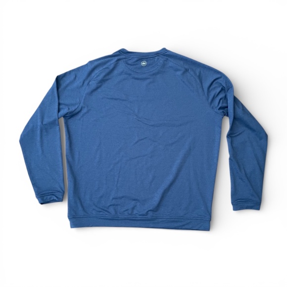 EUC - Peter Millar Cradle Performance Long Sleeve Crewneck Top - Picture 3 of 9